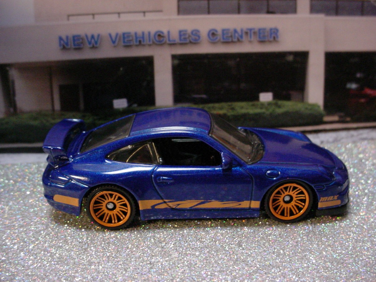 2024 Matchbox 2007 PORSCHE 911 GT3 ☆blue;orange spoke