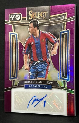 325★サッカー★hristo stoichkov★prostars★フィギュア 2023-24 Panini Select La Liga Barcelona Legend Hristo Stoichkov