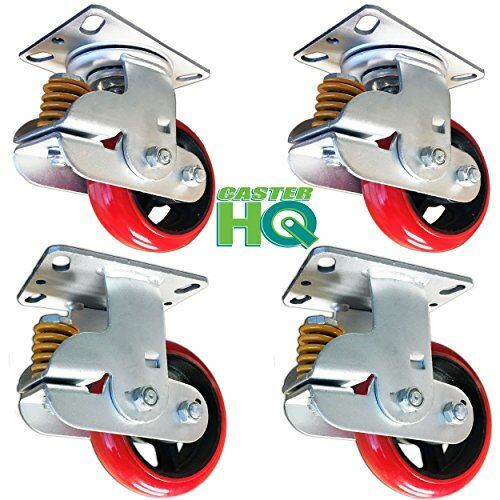 Spring Loaded Caster Set - 6