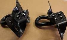 17-25 Super Duty Front Bumper Tow Hooks HC3C17B804AB BLACK Tow Hook OE OEM