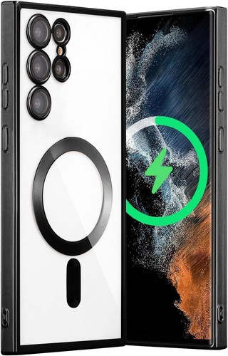 Stoßfeste Magnet Hülle Samsung S25 Ultra S23 Plus S24 FE A25 A35 A55 A15 S25 - Bild 16 von 52