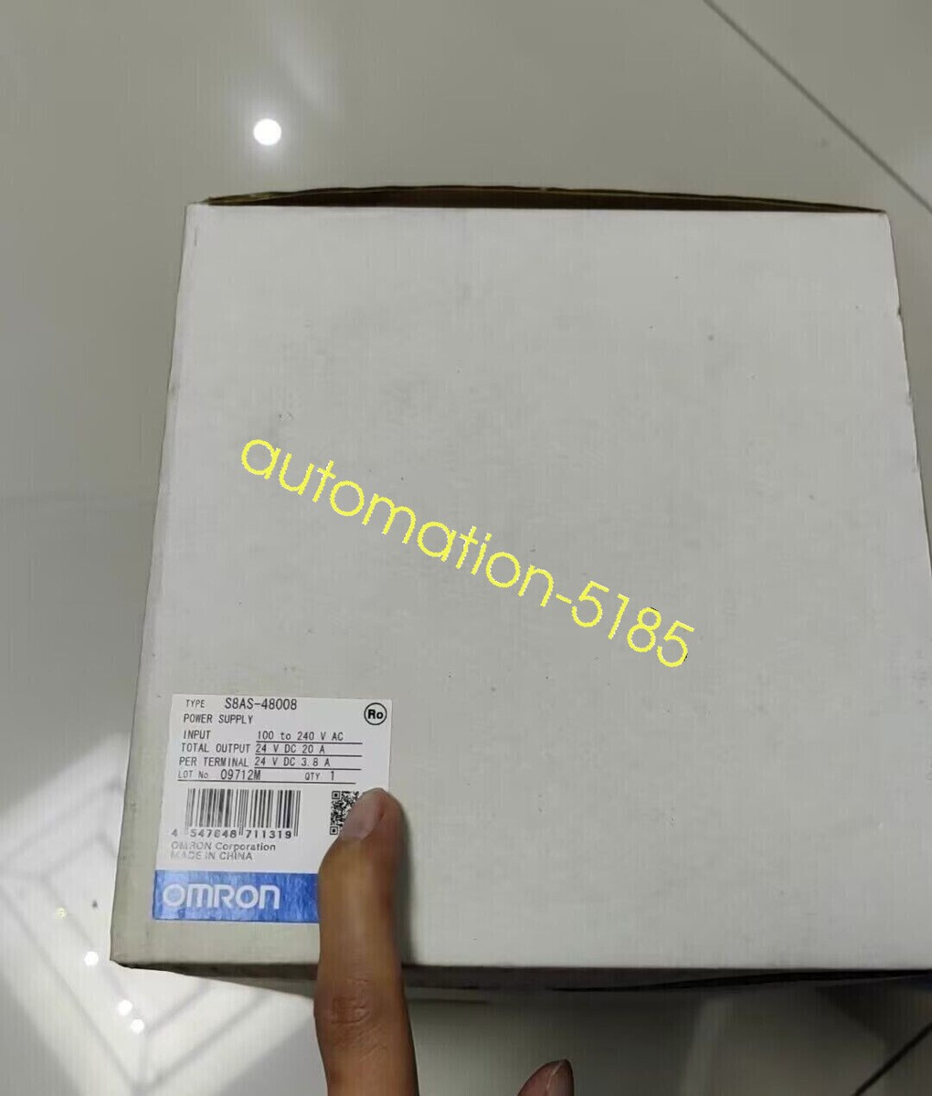 1PC Omron S8AS-48008 Power Supply S8AS48008 New fedex or DHL 1PC Omron S8AS-48008 Power Supply S8AS48008 New fedex or DHL