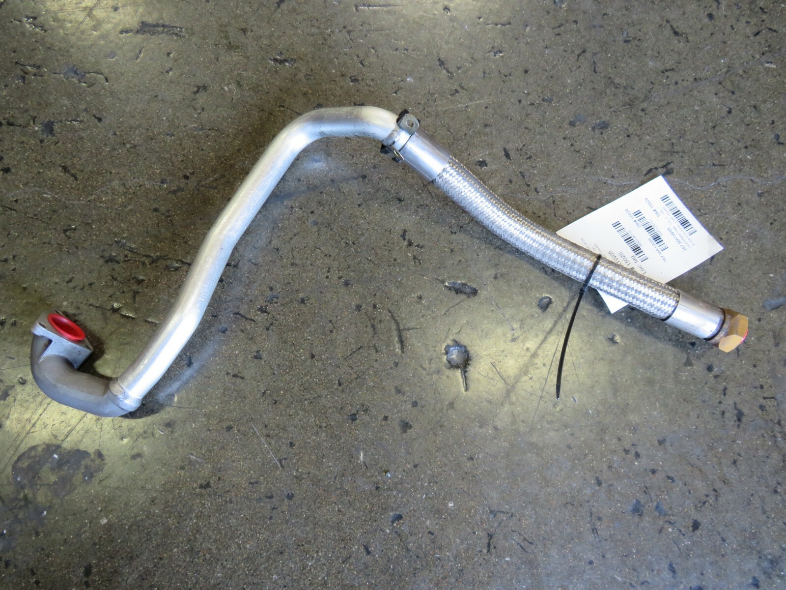 Maserati M128 Coupe, Spyder, Oil Tank to Oil Pump Line, 3 Bolt, Used,194456