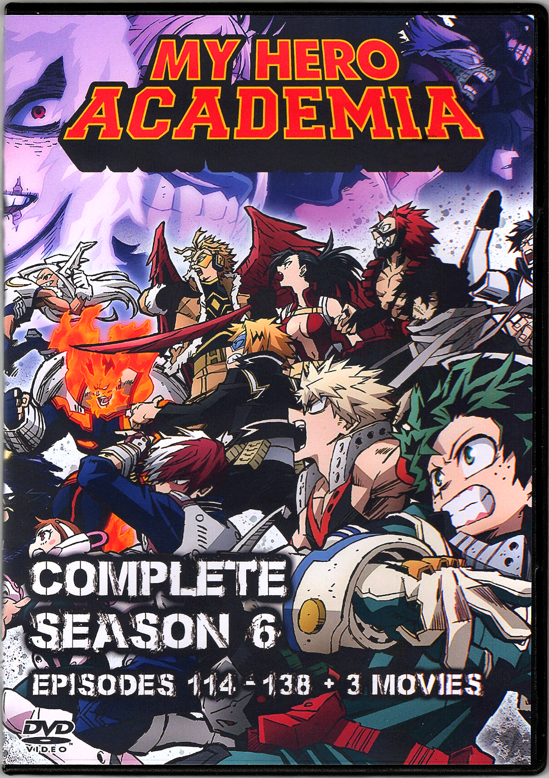 Boku no / My Hero Academia (Season 6: VOL.1 - 25 End) ~ English Dubbed  Ver.~ DVD