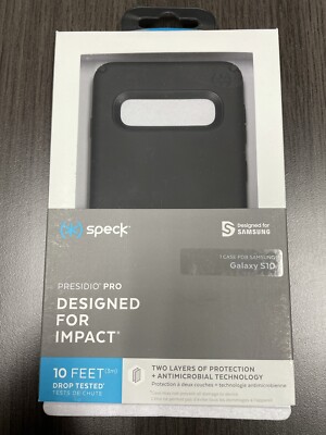 Speck Presidio Pro Galaxy S10 Black