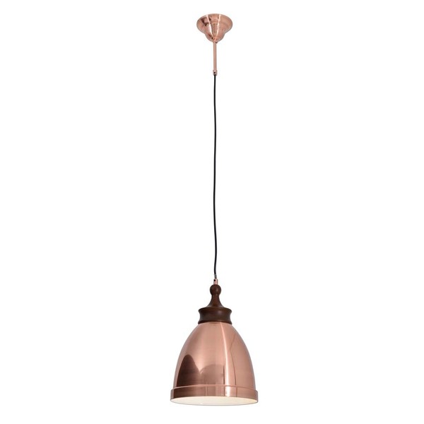 Pendelleuchte HäNgelampe Deckenleuchte Esszimmerleuchte Metall Kupfer H 126 Cm-image