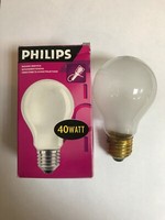 Philips GlüHlampe A60 Satiniert StoßFeste Lampe E27 230V 40W Neu
