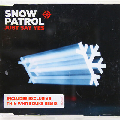 Music Musik MAXI Snow Patrol   Just Say Yes Gut