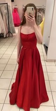 Sherri Hill red dress, sherri hill size 0 Uk woman size 4-8 brand new never worn