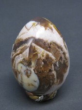 Minerały Kamień szlachetny Jajko - Agat z pseudo XXL - DEKORACJA Jajka Wielkanocne - NOWE !!