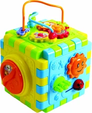 Play Discovery Cube Wind up Music Toys Baby Activity Centers for Kids Infants Ed
