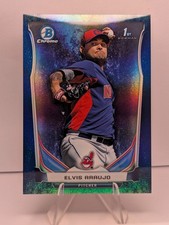 2014 Bowman Chrome Elvis Araujo #BCP83 1st Bowman Bubble Refractor /99