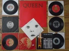 FAB QUEEN 10 VINYL LOT (1x12") 9x7" HAMMER FALL TIE MOTHER NOW I'M HERE ETC