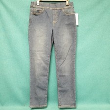 NWT Gloria Vanderbilt Amanda Classic Rise Pull On Slimming Jeans Women's Sz 8S
