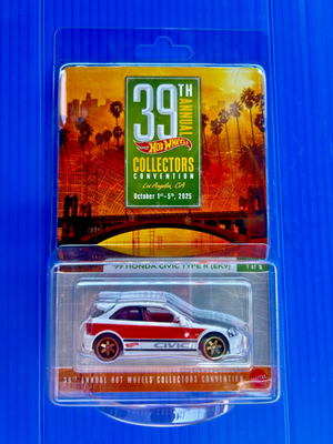 ホットウィール '99 ホンダ シビック タイプR (EK9) コンベンション Hot Wheels 39th Annual Collectors Convention 99 Honda Civic Type R