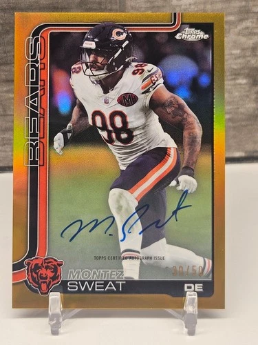 2025 Topps Chrome Montez Sweat Chrome Autographs (RAW)