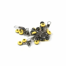 100pcs Optional Fishing Float Bobber Stops Space Beans Connectors Fisherman D