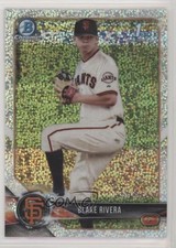 2018 Bowman Draft Chrome Sparkles Refractor Blake Rivera #BDC-80 s3g