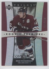 2005-06 Upper Deck Trilogy Rookie Premiere 556/999 Brad Richardson #241 0f4