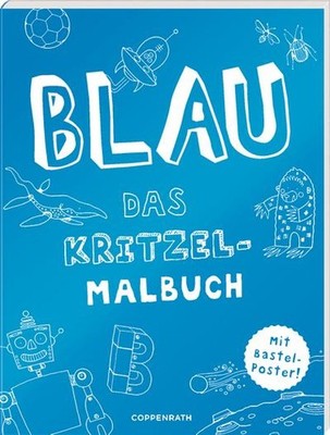 BLAU: Das Kritzel-Malbuch Libby Hamilton