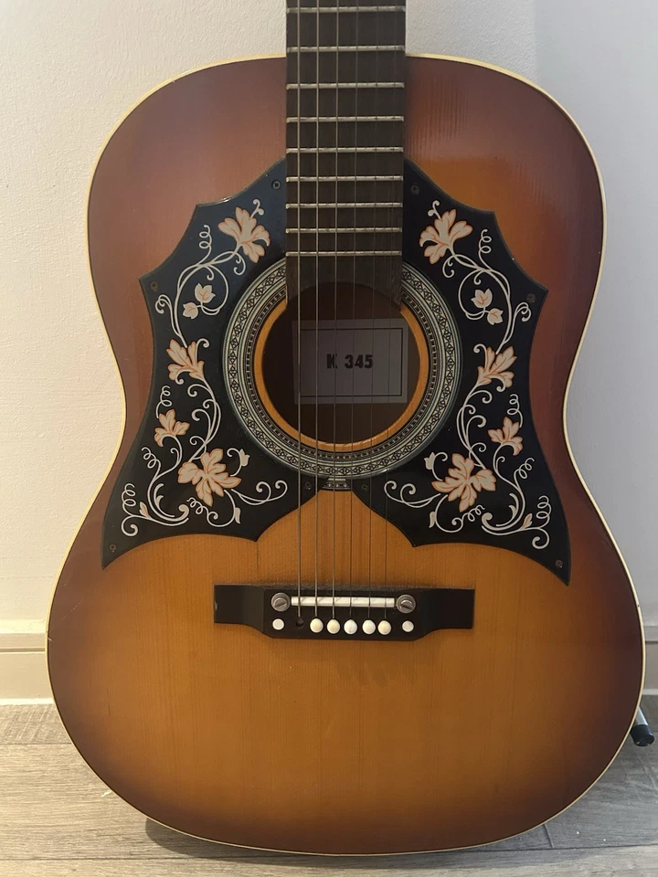 K345 Vintage Guitar, 1970s. Made In Germany - Image 2 of 3