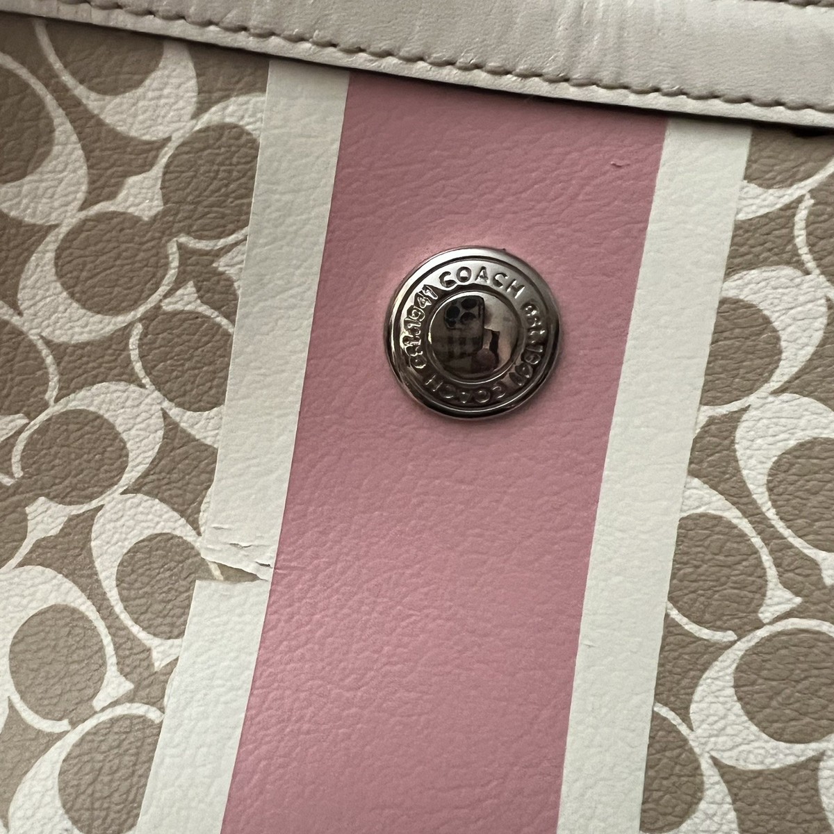 Coach Peyton Y2K Signature Tote View 3