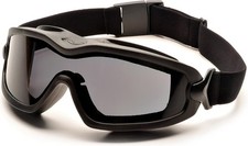 Pyramex V2G Plus Anti-Fog Safety Goggles   Dual Gray Lens Tactical Eye Protectio