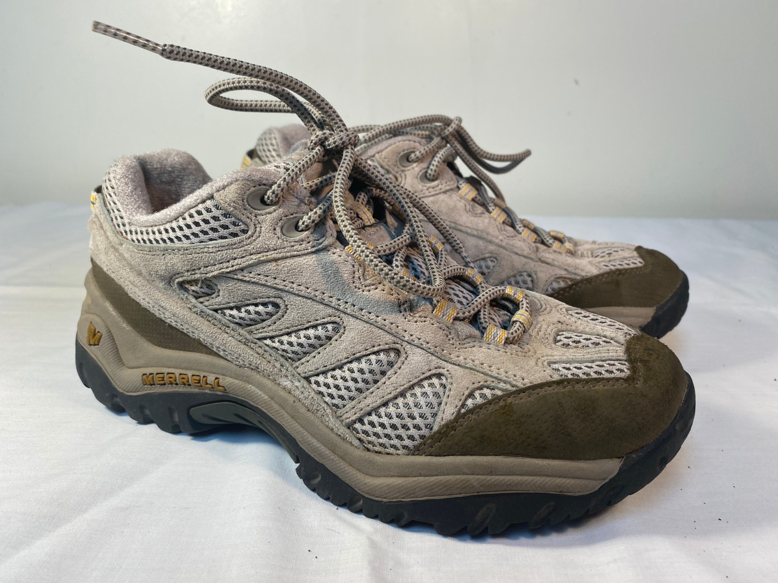Merrell Mesa Ventilatore Scarpe da Escursionismo Donna Pelle Marrone US 8