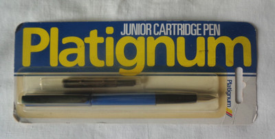 Vintage Platignum Junior Patronenfüller - mittlere Feder