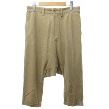 [Used] Y's Yohji Yamamoto Good Condition Cotton Linen Sarouel Pants Brown Brown 