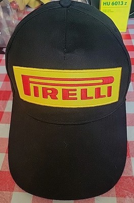 Vintage Pirelli Tires Hat 90s Adjustable Formula One Racing Racecar F1 Racetrack