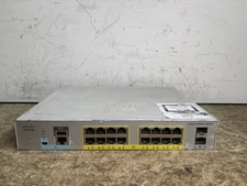 Cisco Catalyst 16-Port PoE+ Ethernet Switch WS-C2960L-16PS-LL *Cosmetic