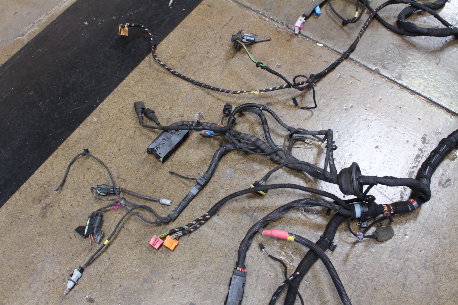 Lamborghini Gallardo Spyder, Main Body Wire Harness, Dmg, Used, P/N 407971140M