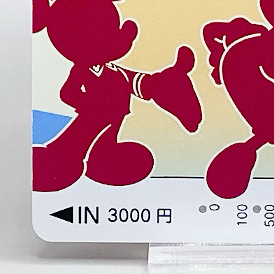 Carte commémorative Disney Resort Line Passnet Train Japan Limited Rare Vintage - Photo 4/4