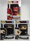 LOT Funko Pop! Marvel - Daredevil Bundle #90 Elektra #215 Punisher #216