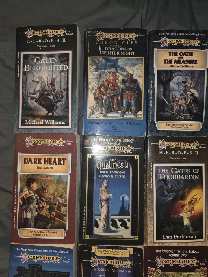 DragonLance Book Lot of 19 Paperbacks Foto 4 de 4