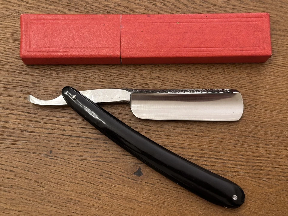 Rasoio a mano libera Tiger Special Extra Steel 88 7/8 - Shave Ready Coupe Choux - Immagine 3 di 4