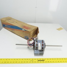 Magnetek DE3G111N 1/6HP Doppelt Welle Elektrischer Motor 1Ph 115V 2.7A 1.3cm
