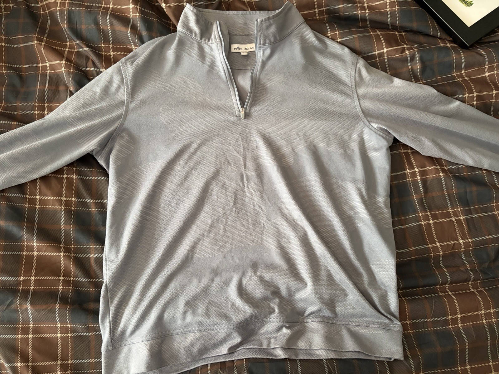 Peter Millar Quarter Zip, Size Medium - image 1