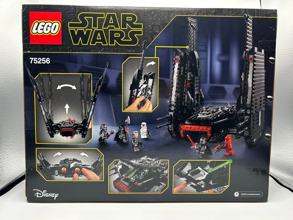Lego Star Wars 75256 Kylo Ren's Shuttle Nuevo en caja Foto 2 de 2