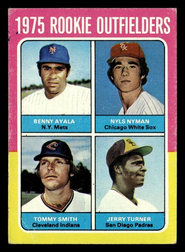 1975 Topps Benny Ayala / Nyls Nyman / Tommy Smith / Jerry Turner #619 VG - Picture 1 of 2