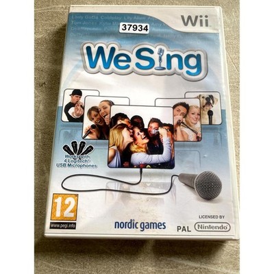 We Sing (Nintendo Wii, 2009) Nordic Games PEGI 12 Musik Multiplayer Videospiel