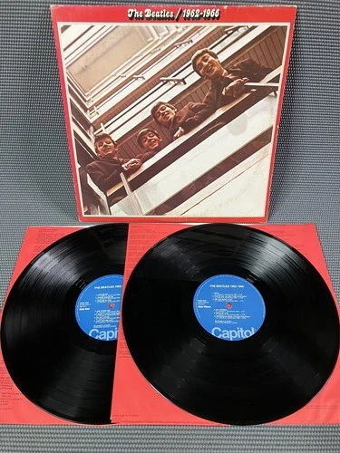 THE BEATLES 1962 - 1966 Vinyl 2LP SKBO-3403 Gatefold W/Orig Inners VG++