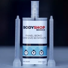 Panel Bond Adhesive 60 Minute Black 200ML w/Tips Included! Free Shipping!