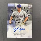 2024 Topps Wyatt Langford #BSA2-WLA Baseball Stars Rookie RC Auto Rangers