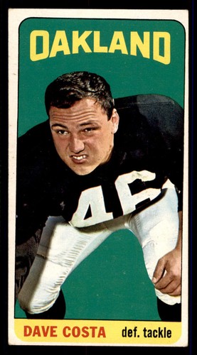 Dave Costa #135 1965 Topps card
