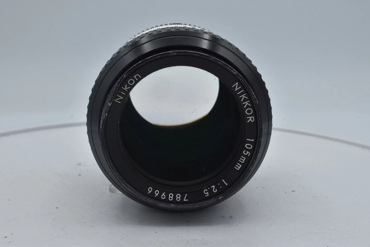 Nikkor Camera Lenses 105mm Focal f/2.5 Maximum Aperture for sale