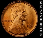 1931 Lincoln Wheat Cent - Red Super Choice Gem Brilliant Unc++++  #L4796