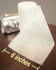  PLASTER CASTING CLOTH  6 in X 15 ft     3 ROLLS for  $26        DELIVERED