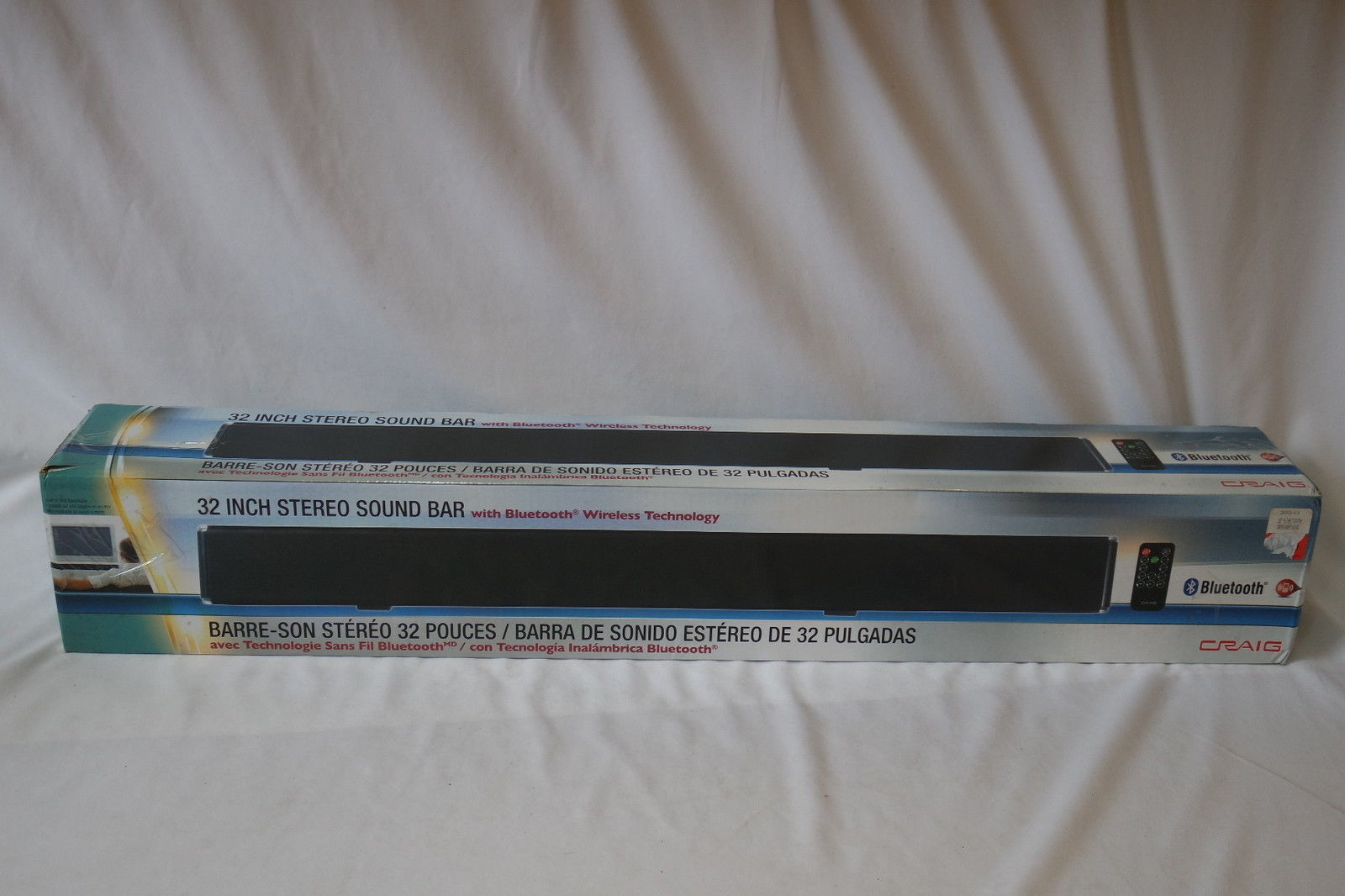 craig 37 soundbar with bluetooth